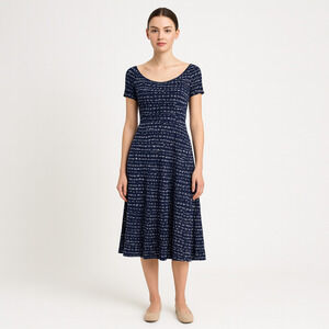 Jigsaw Boho Wrap Blouson Dress Off Shoulder Mini Boho Dress Preppy A-Line